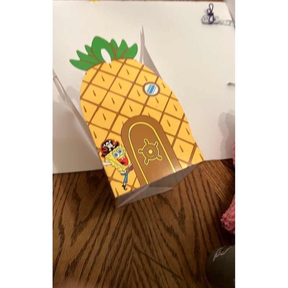 2 SpongeBob SquarePants‎ Burger King Kids Meal Box